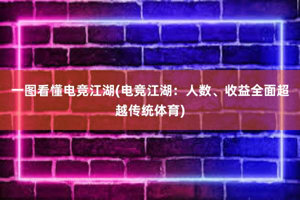 一图看懂电竞江湖(电竞江湖：人数、收益全面超越传统体育)