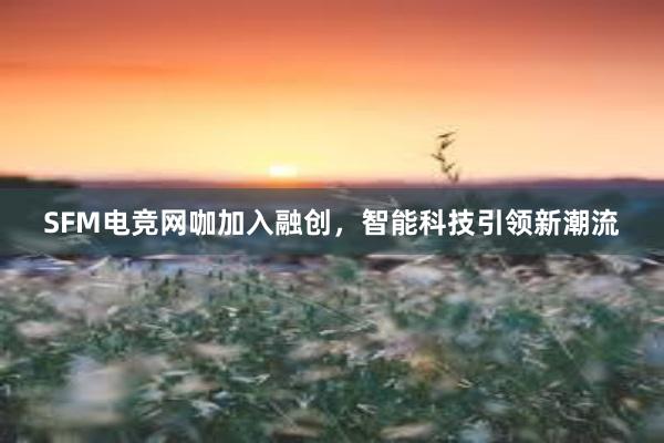 SFM电竞网咖加入融创，智能科技引领新潮流